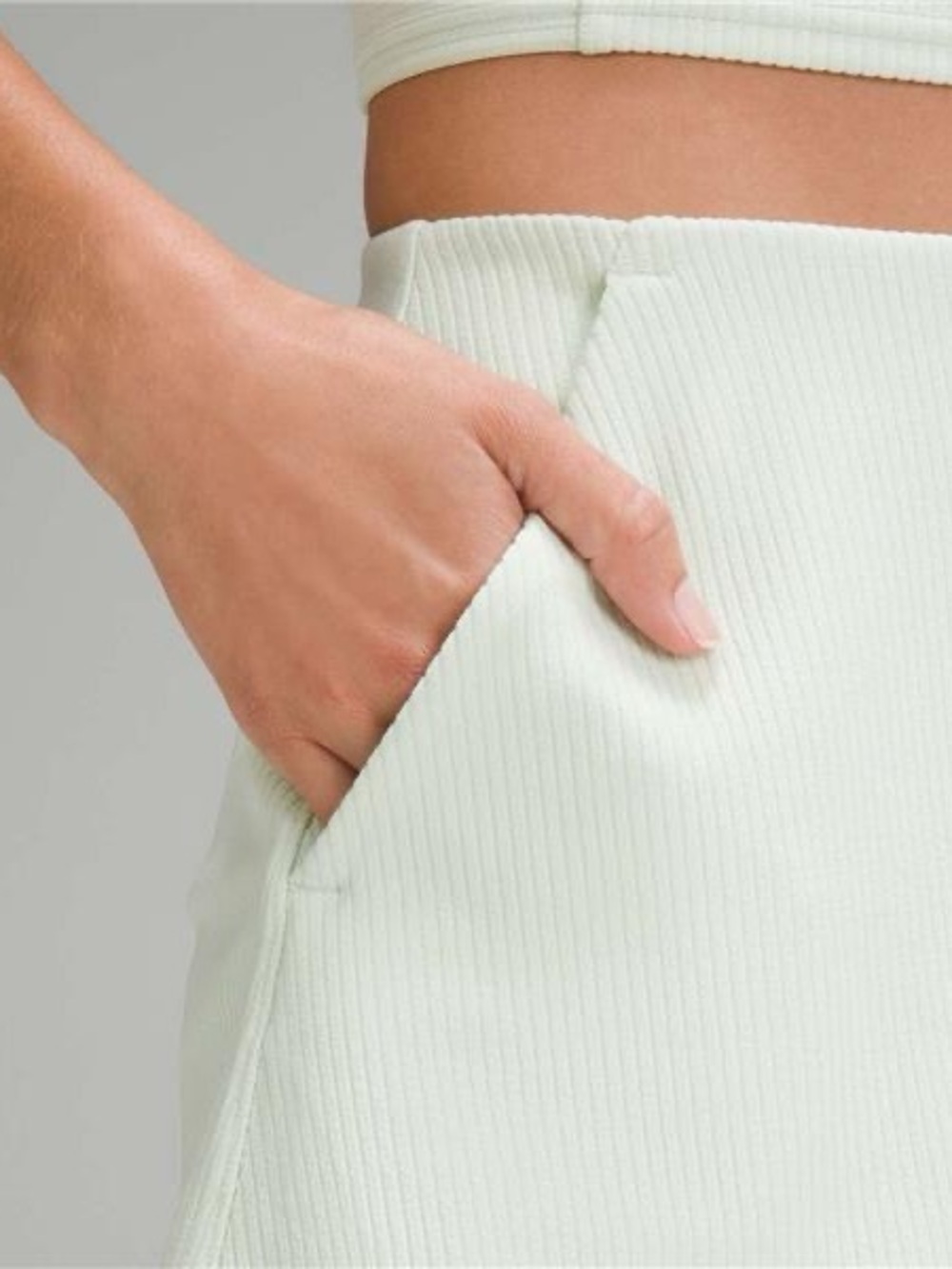 Lululemon Rib Softstreme High Rise Short - Picture 3 of 4